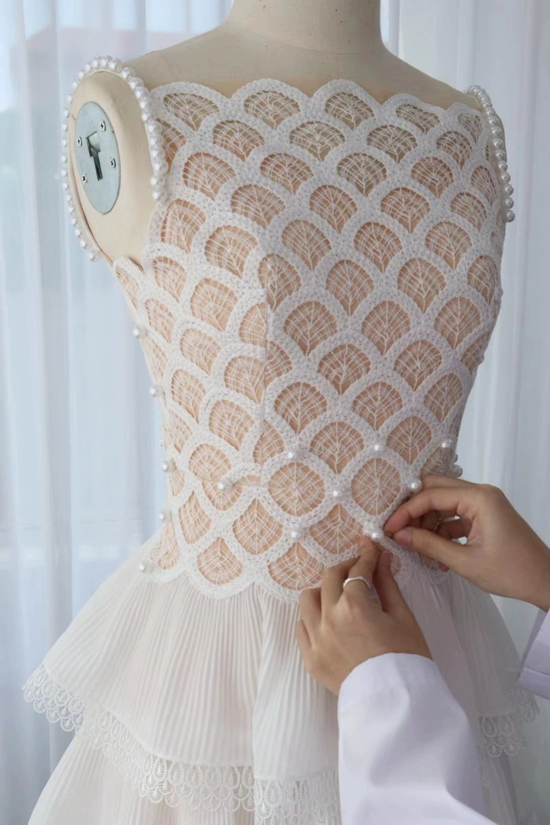 DIVA ERNESTA LACE DRESS / マーメイドディーバドレス