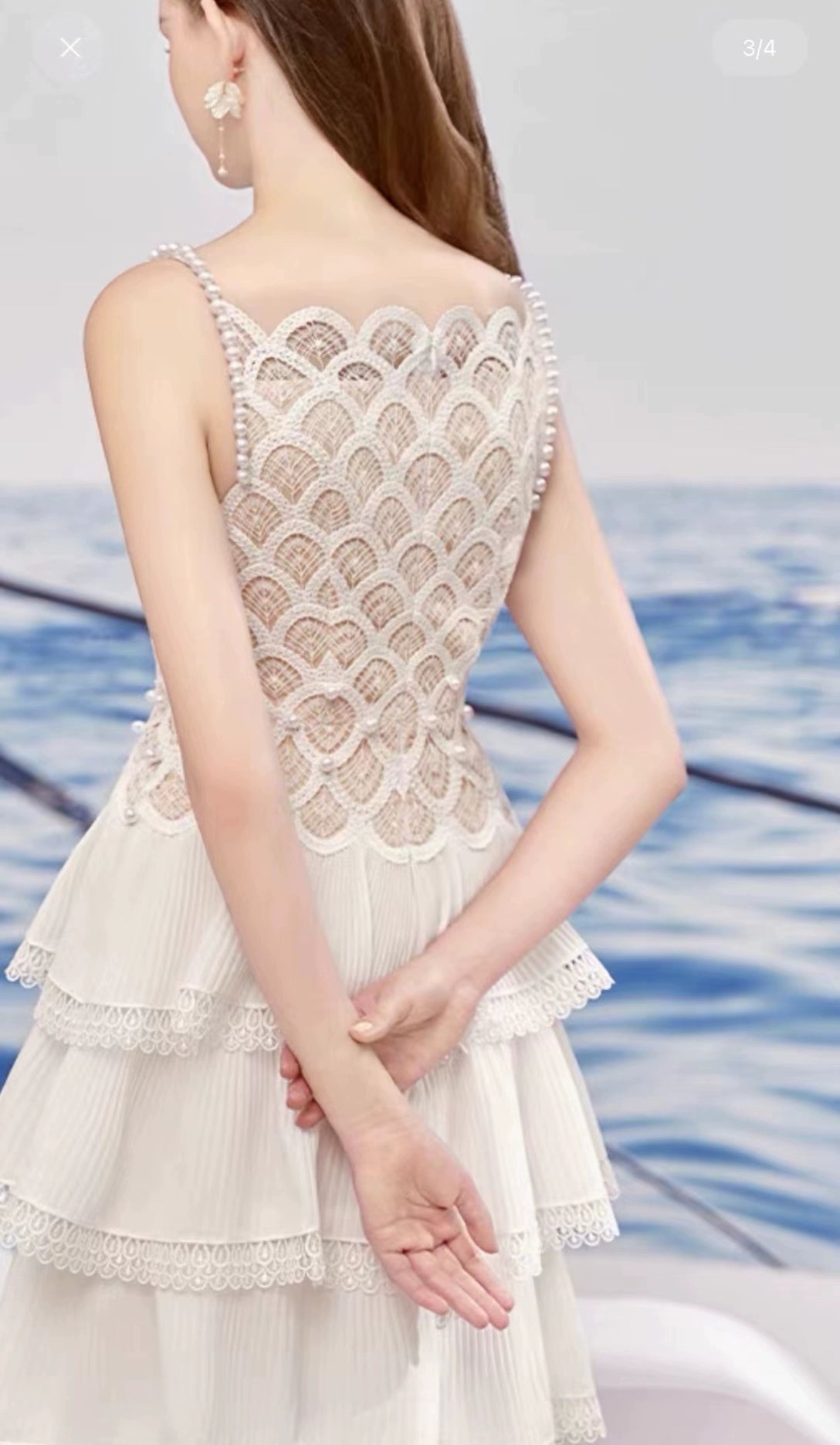 DIVA ERNESTA LACE DRESS / マーメイドディーバドレス