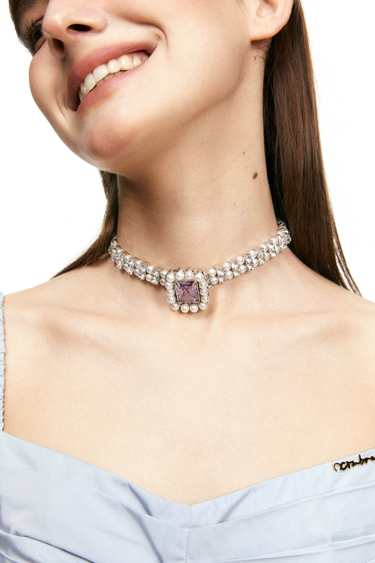 Mother of Pearl Star Sea Choker【9TH AVENUE】マザーオブパールスターシーシリーズチョーカー